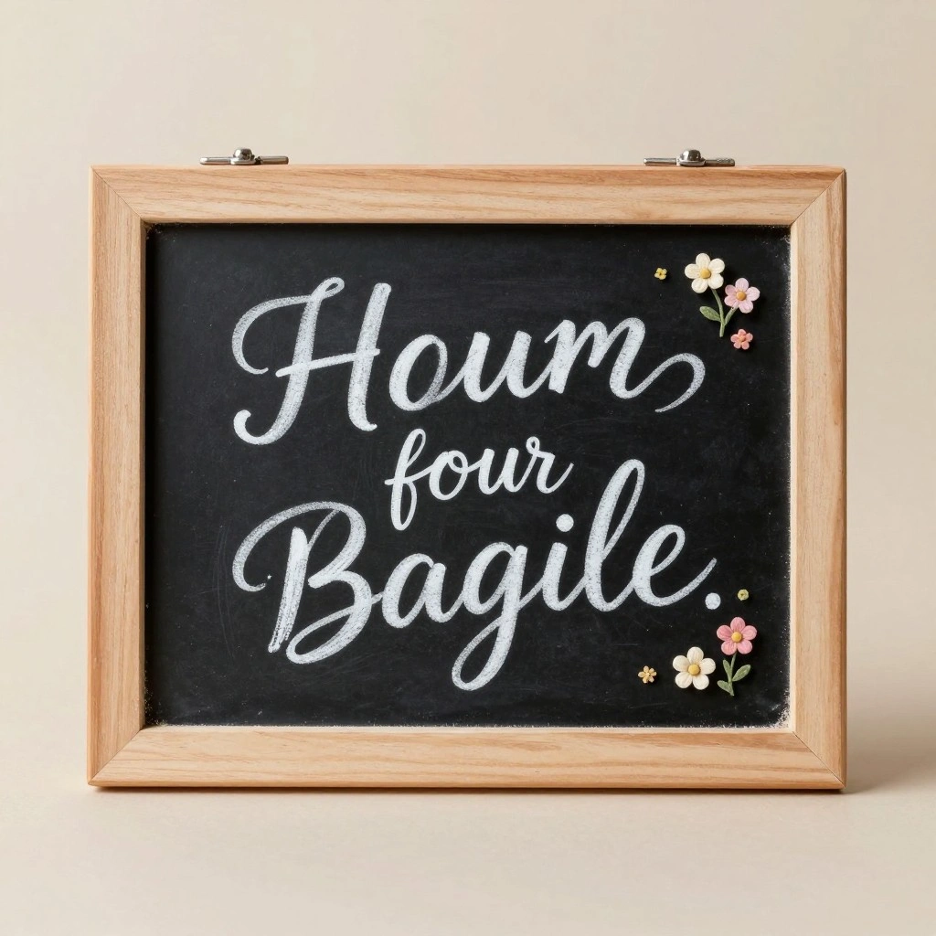 Chalkboard Sign Poster