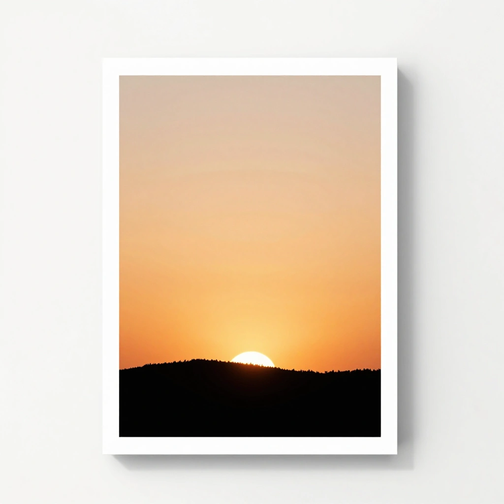 Classic Silhouette Skyline Poster