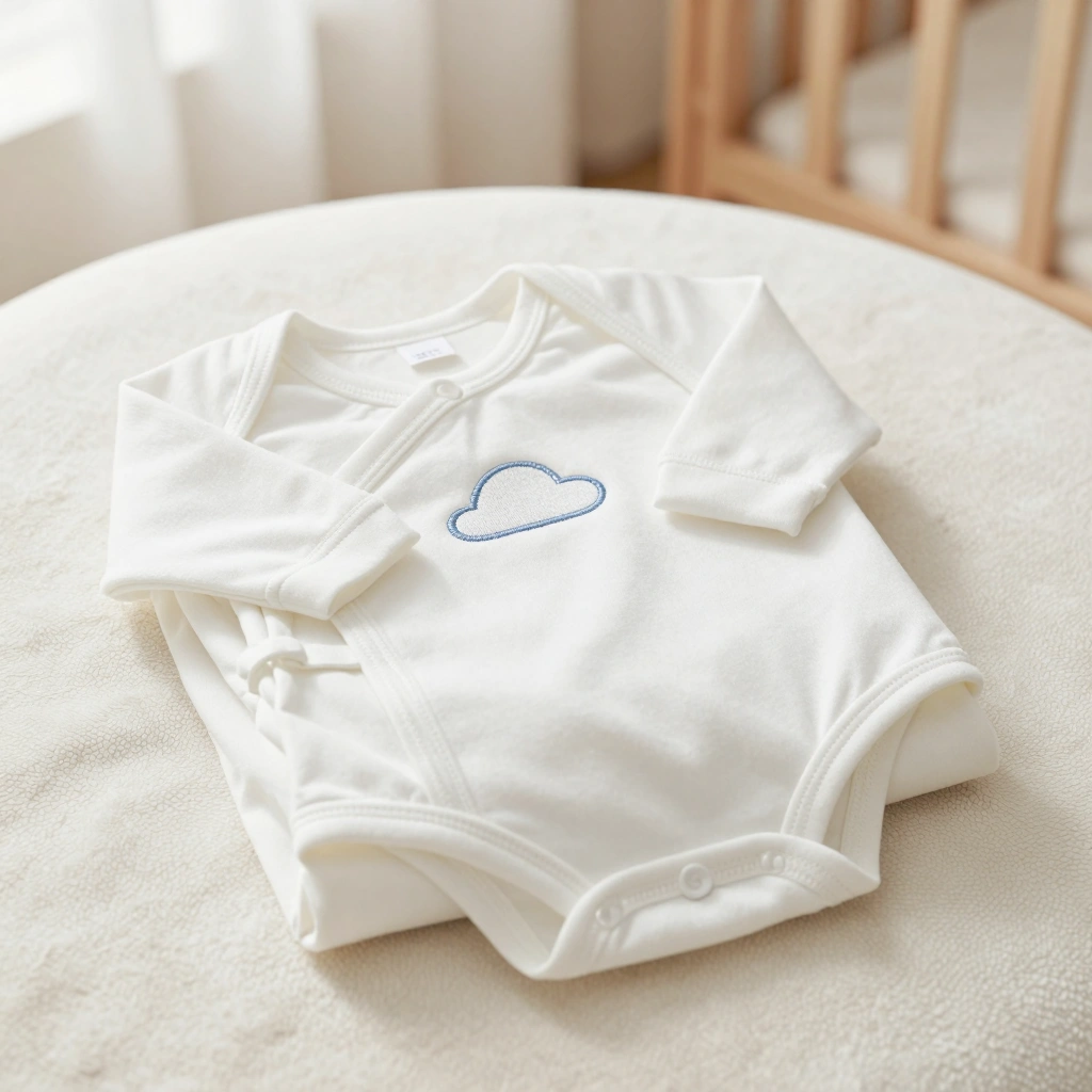 Embroidered Baby Onesie
