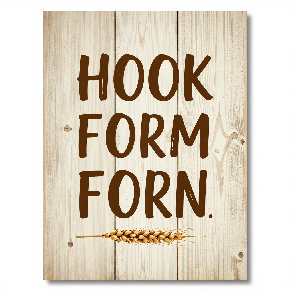 Fall Farmhouse Sign Poster