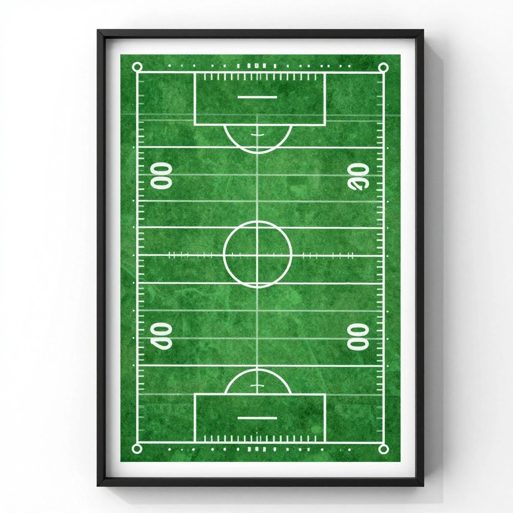 Field Map Poster