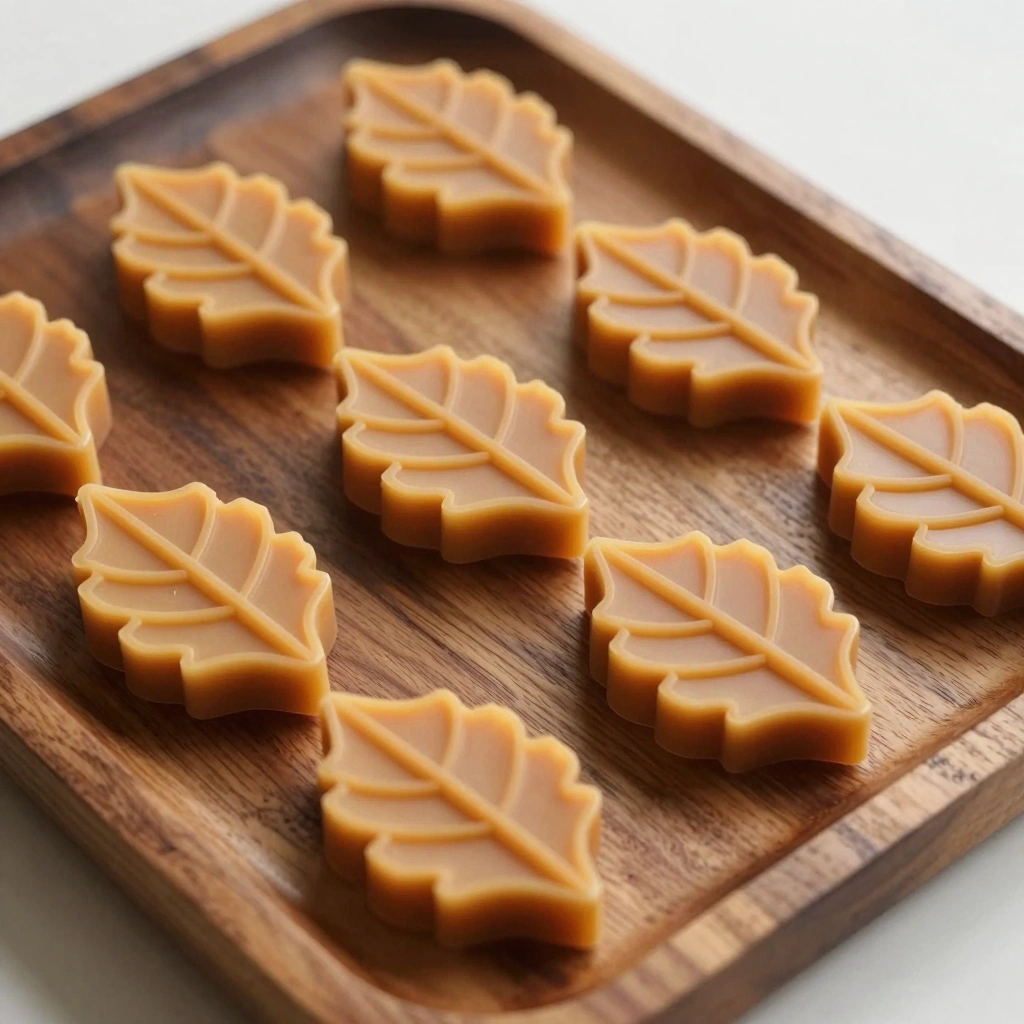 Hand-Poured Wax Melts in Autumn Shapes