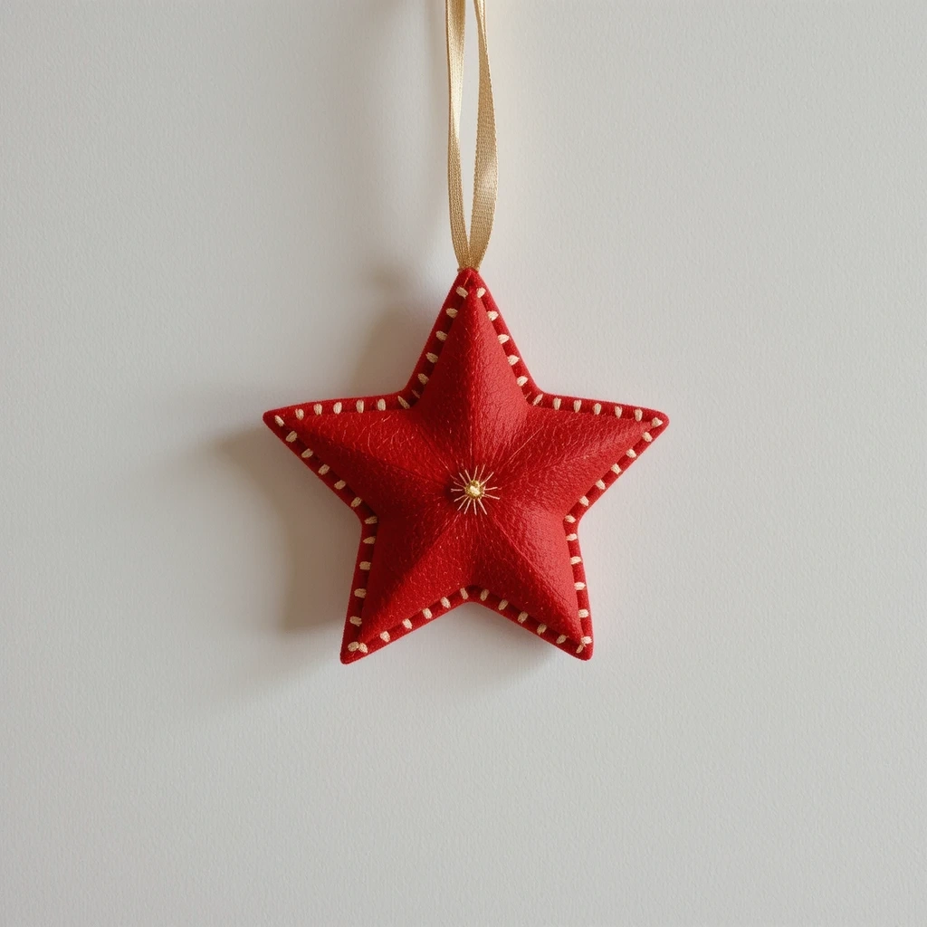Stitched Ornament or Keychain