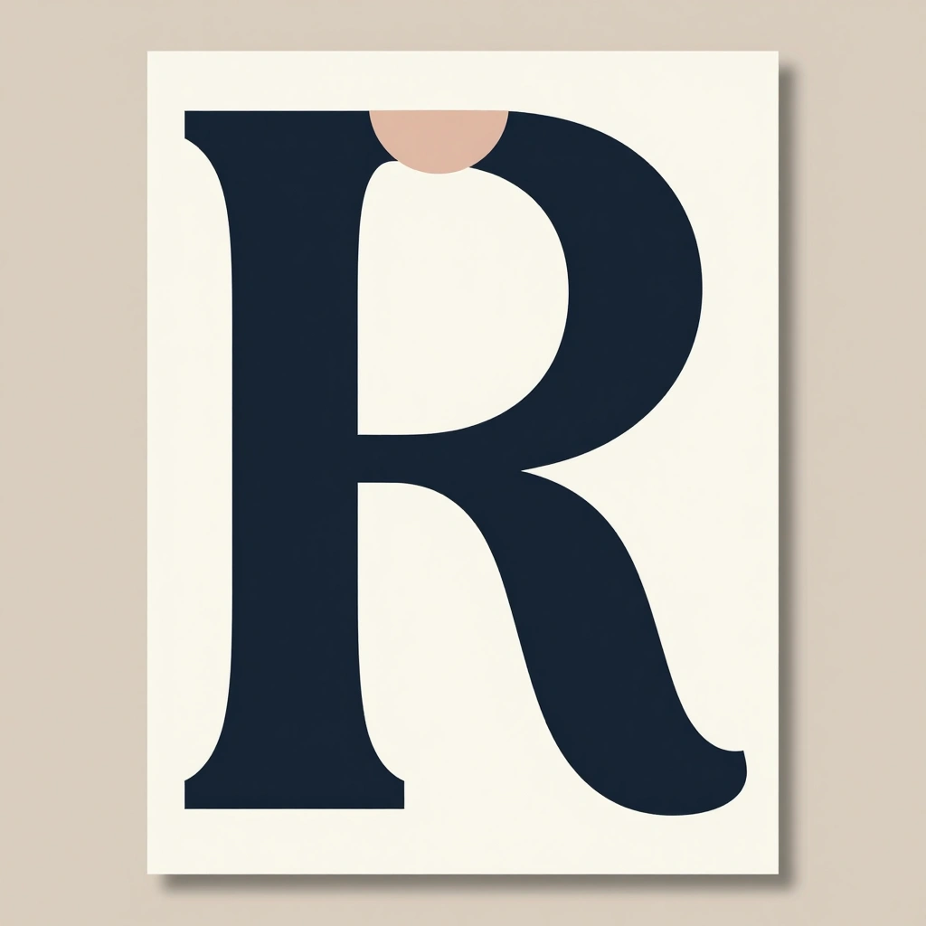 Typography Alphabet Poster