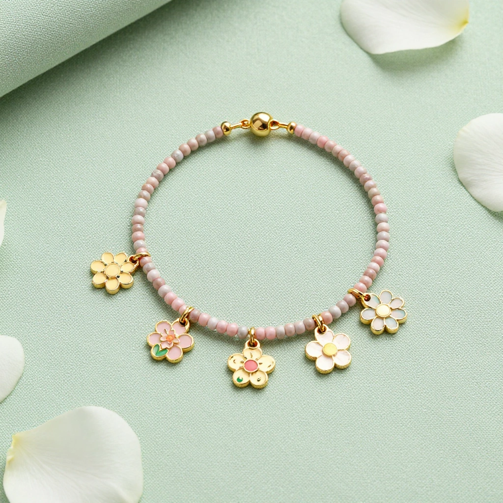 Birth Flower Bracelet