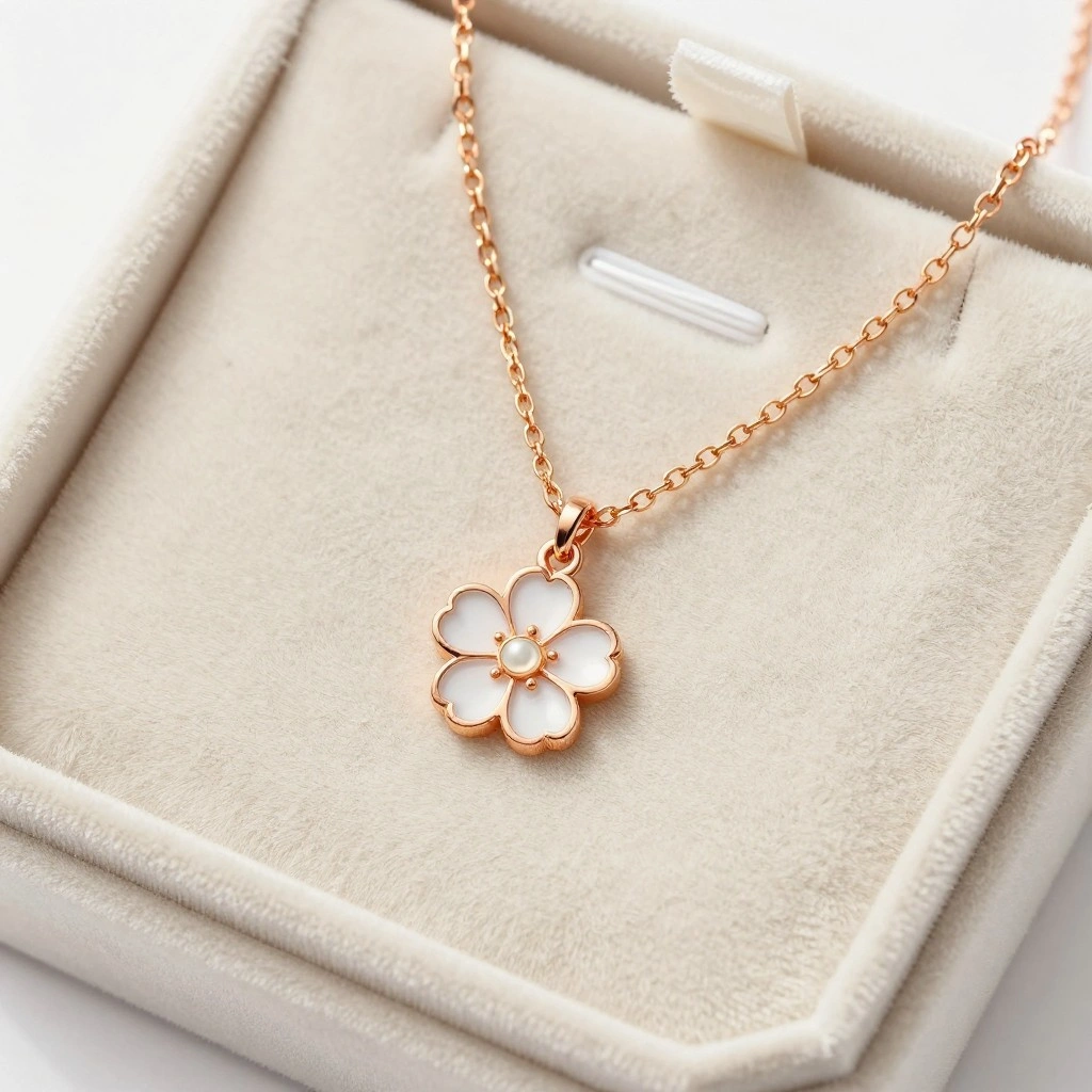 Custom Birth-Month Flower Jewelry