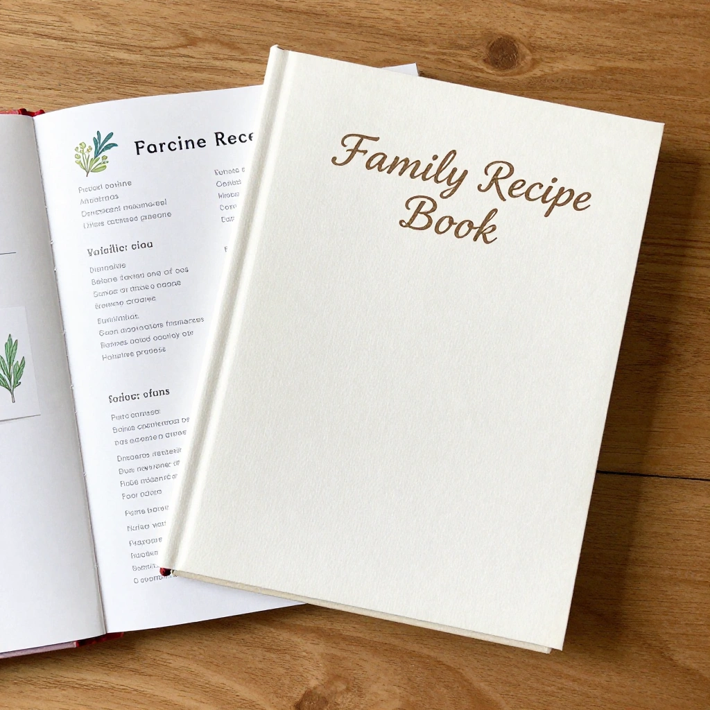 Custom Family Recipe Book