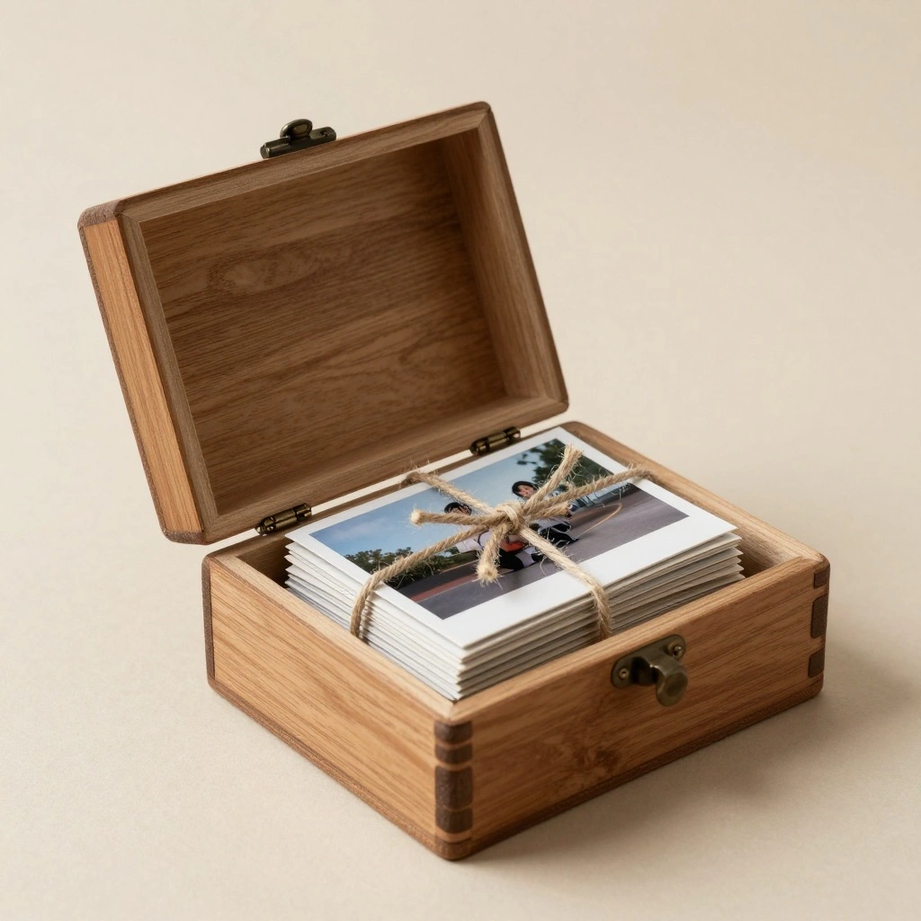 Custom Photo Memory Box