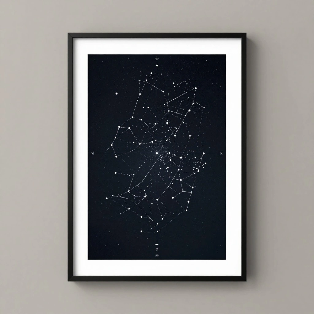 Custom Star Map Print