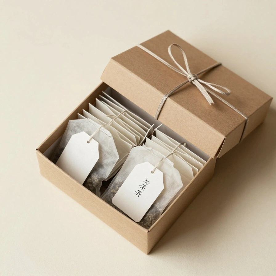 DIY Tea Sampler Gift Box