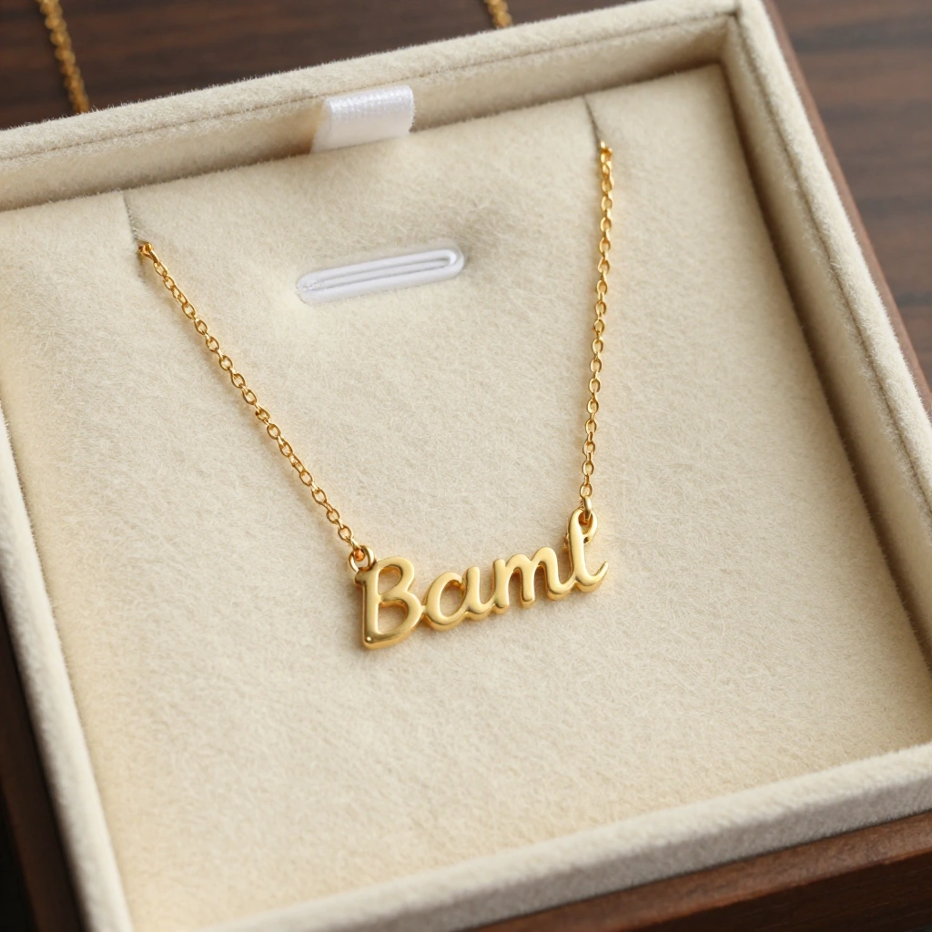 Engraved Name Necklace