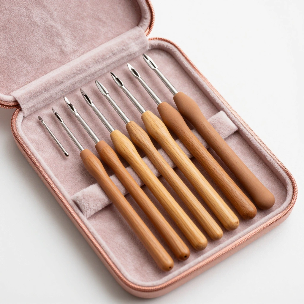 Ergonomic Crochet Hook Set