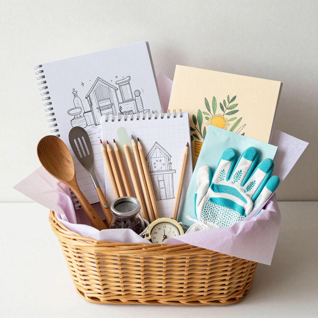 Hobby-Themed Gift Basket