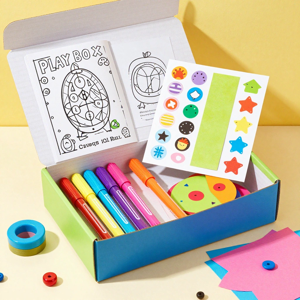 Kids' Craft and Play Box