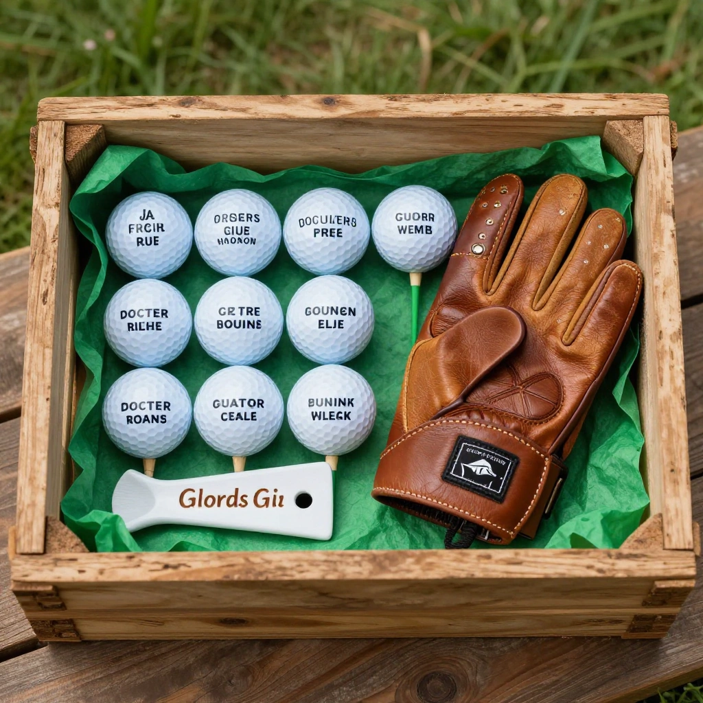 Personalized Golf Accessories Set
