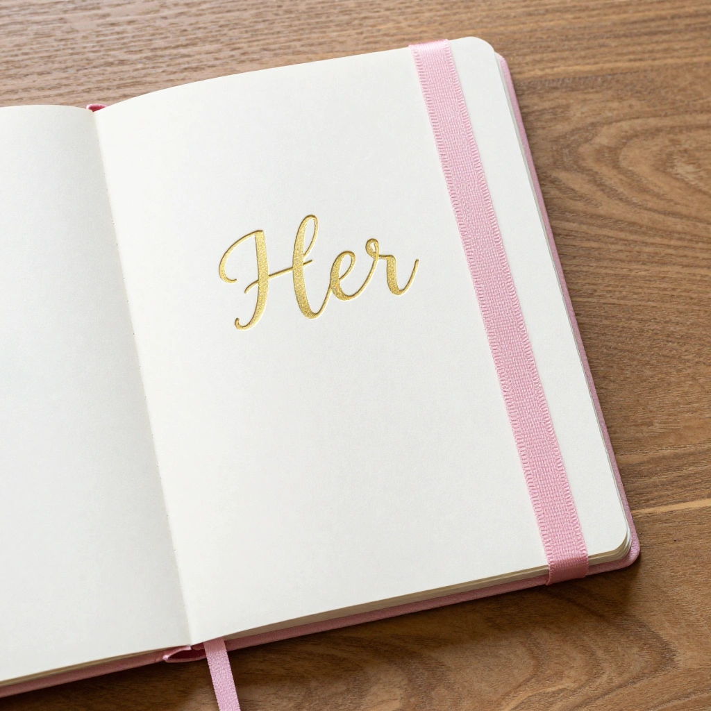 Personalized Journal with Her Name
