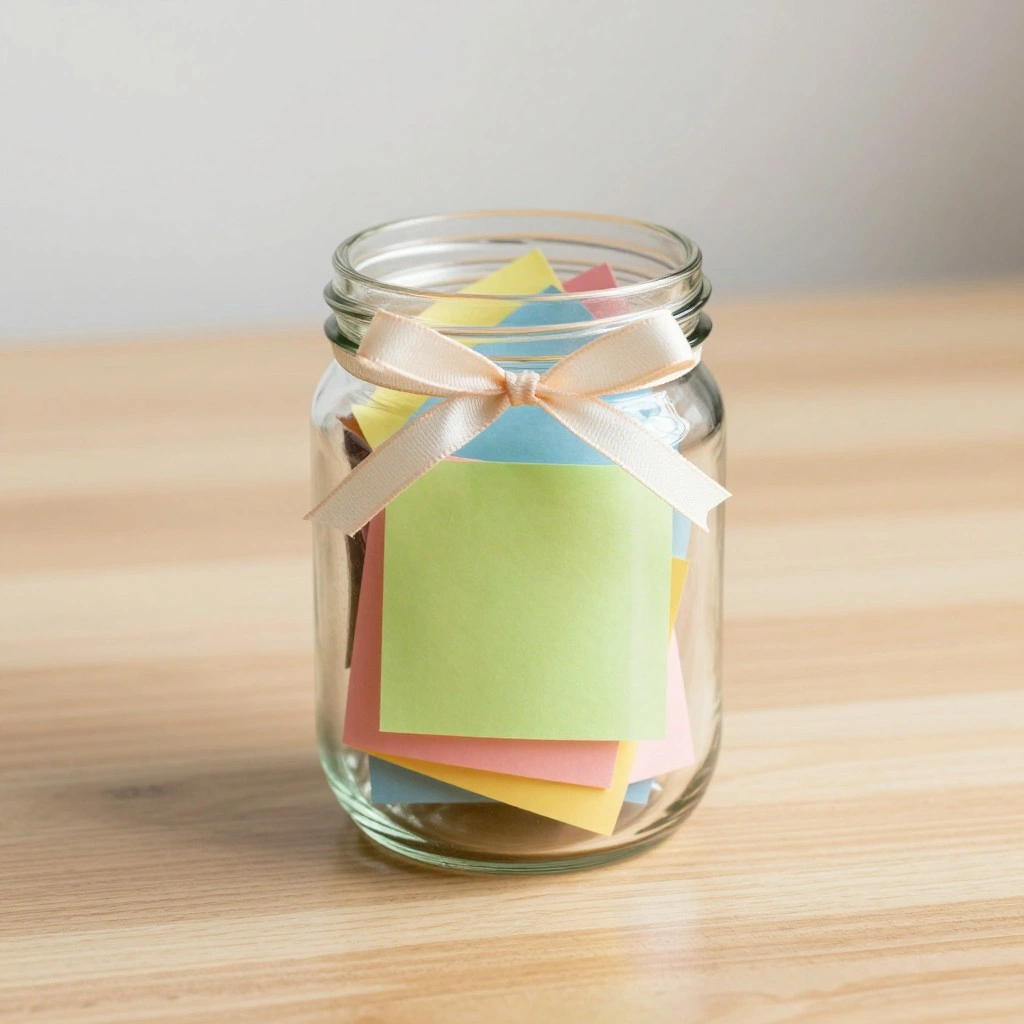 Personalized Photo Memory Jar
