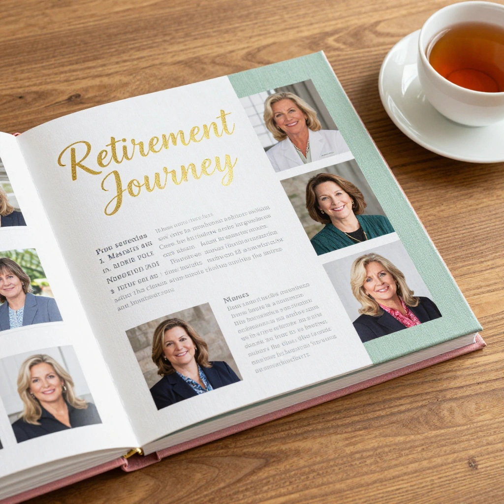 Personalized "Retirement Journey" Photo Book